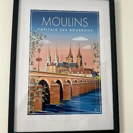 Le Cocon Moulinois, Proche Gare Avec Services By Primo C0nciergerie *