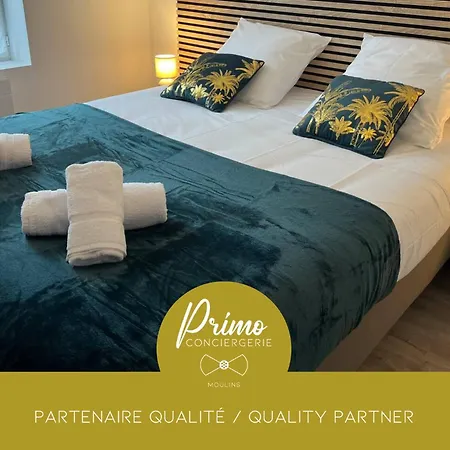 Le Cocon Moulinois, Proche Gare Avec Services By Primo C0nciergerie
